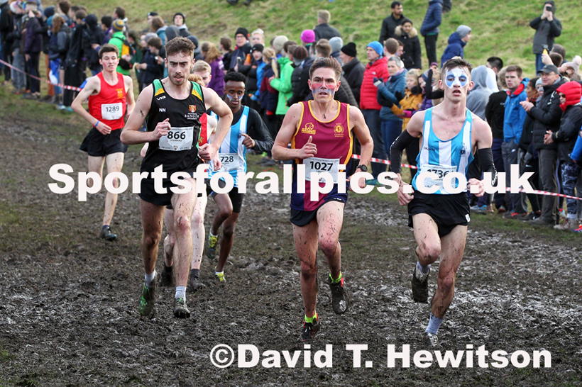 Mens long race  2020 BUCS Cross Country Champs., Edinburgh.  Photo: David T. Hewitson/Sports for All Pics